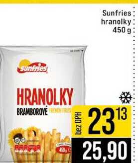 Sunfries hranolky 450 g 
