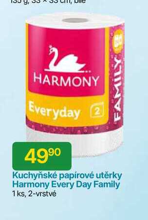 Harmony Every Day Family 1 ks, 2-vrstvé 