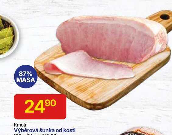 Kmotr Výběrová šunka od kosti 100 g