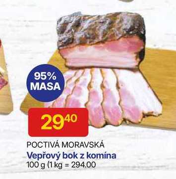 Vepřový bok z komína 100 g