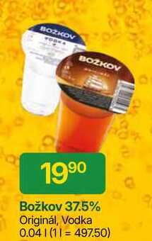 Božkov Vodka 0.04l