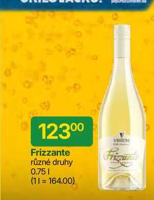 Frizzante různé druhy 0.75l