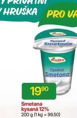 Hruška Smetana kysaná 12% 200 g