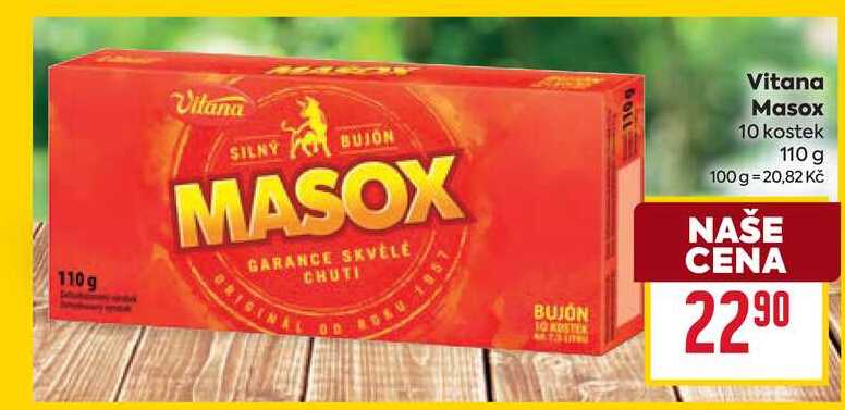Vitana Masox 10 kostek 110 g 
