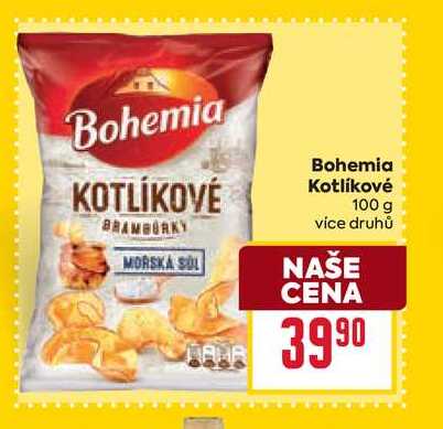 Bohemia Kotlíkové 100g