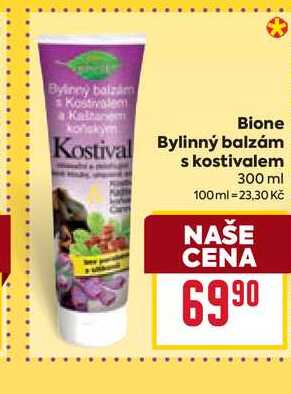 Bione Kostival Bylinný balzám s kostivalem 300 ml