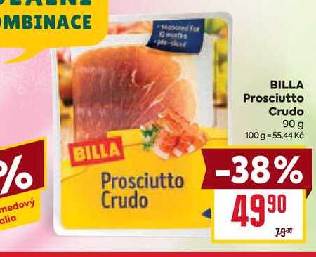 BILLA Prosciutto Crudo 90 g