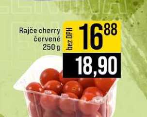 Rajče cherry červené 250 g  
