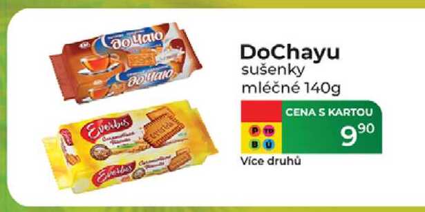 DoChayu sušenky mléčné 140g