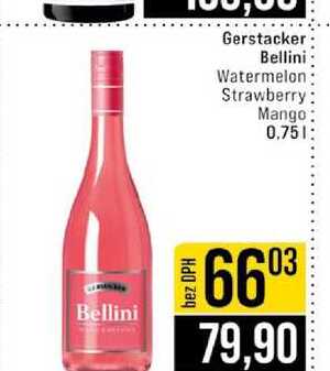 Gerstacker Bellini Watermelon Strawberry Mango 0.75l