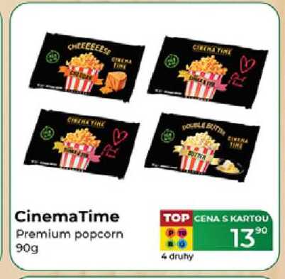 CinemaTime Premium popcorn 90g 