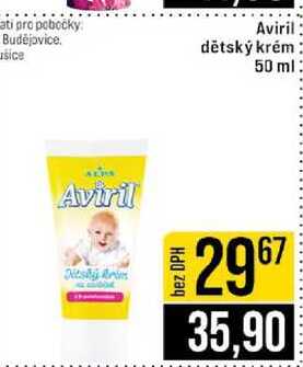 Aviril dětský krém 50 ml 
