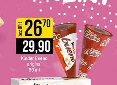 Kinder Bueno original 90 ml 