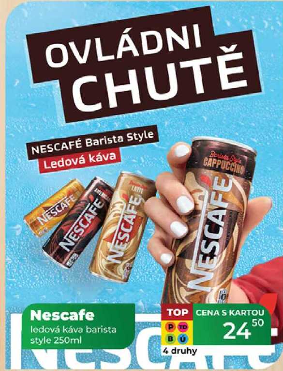 Nescafe ledová káva barista style 250ml