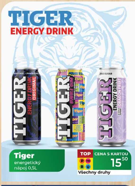 Tiger energetický nápoj 0,5L 