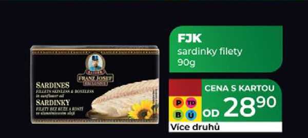 FJK sardinky filety 90g 