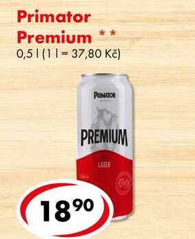 Primator Premium, 0,5 l