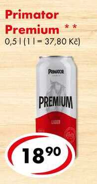Primator Premium, 0,5 l