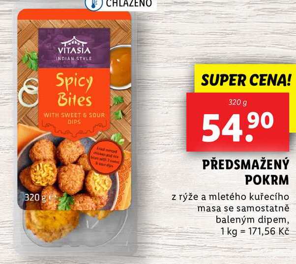 PŘEDSMAŽENÝ POKRM, 320 g