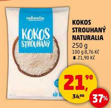 KOKOS STROUHANÝ NATURALIA, 250 g 
