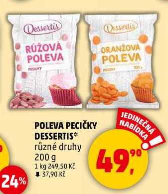 POLEVA PECIČKY DESSERTIS různé druhy, 200 g 