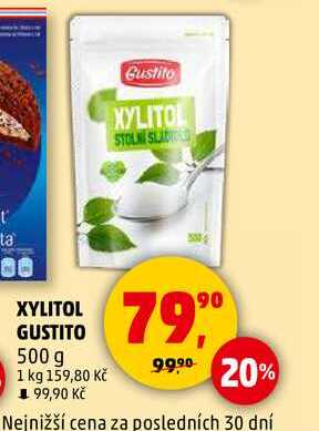 XYLITOL GUSTITO, 500 g 
