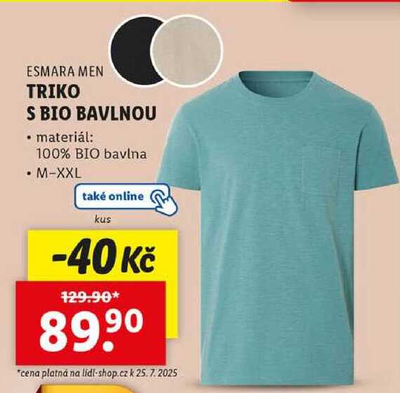 TRIKO S BIO BAVLNOU 