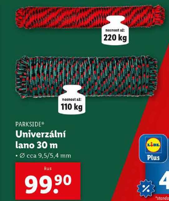 Univerzální lano 30 m 