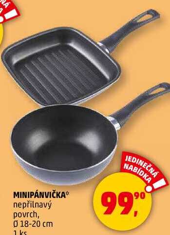MINIPÁNVIČKA nepřilnavý povrch, 0 18-20 cm, 1 ks 