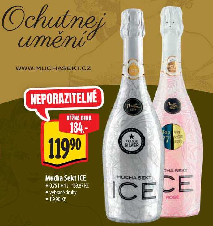 Mucha Sekt ICE 0,75 L