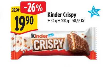 Kinder Crispy 34 g 