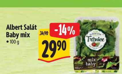 Albert Salát Baby mix 100 g 