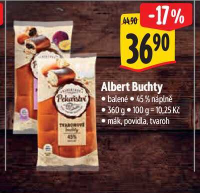 Albert Buchty Pelearish balené 360 g 