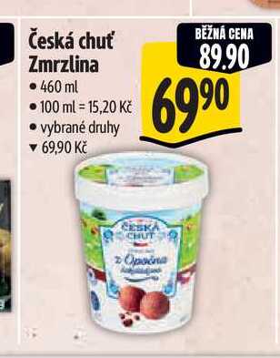 Česká chuť Zmrzlina 460 ml 