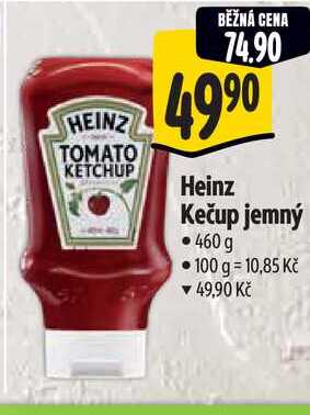 Heinz Kečup jemný 460 g 