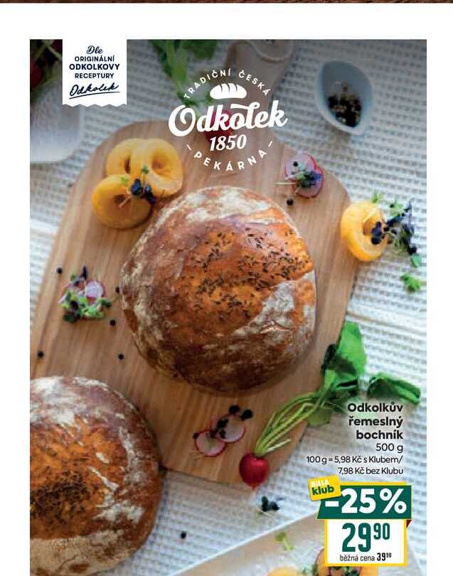 Odkolkův řemeslný bochník 500 g