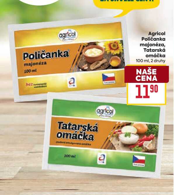 Agricol Poličanka Majonéza 100g