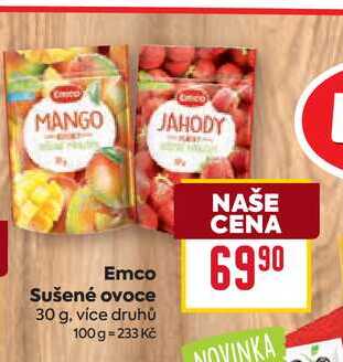 Emco Sušené ovoce 30 g