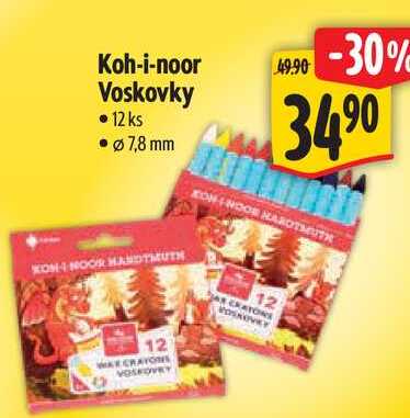 Koh-i-noor Voskovky 12 ks