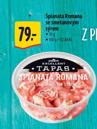 Spianata Romana se smetanovým sýrem 70 g