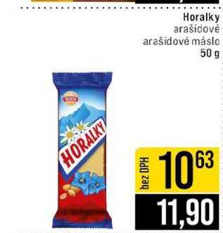 Horalky arašidové arašidové máslo 50 g