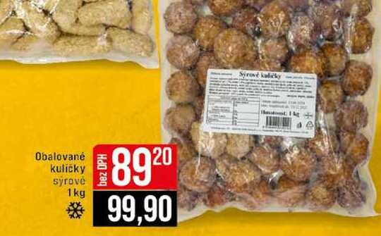 Obalované kuličky syrové 1 kg