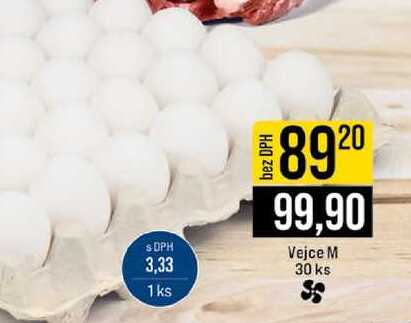 Vejce M 30 ks