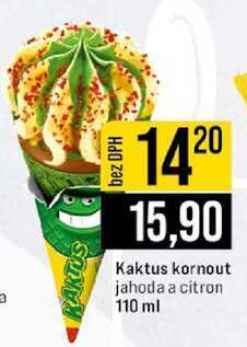 Kaktus kornout jahoda a citron 110 ml 