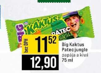 Big Kaktus Patec jungle papája a kiwi 75 ml 