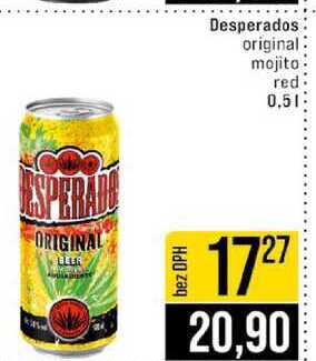Desperados original mojito red 0,5l