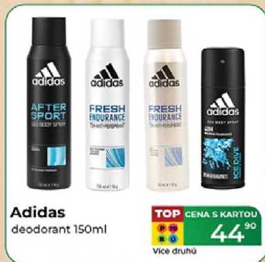 Adidas deodorant 150ml 