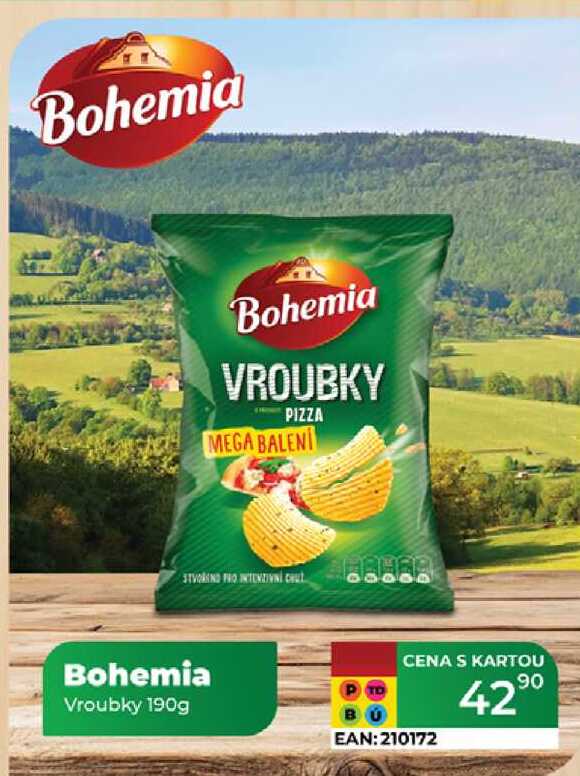 Bohemia Vroubky 190g  