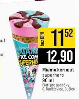 Miamo kornout superhero 90 ml 