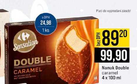 Nanuk Double caramel 4 x 100 ml 
